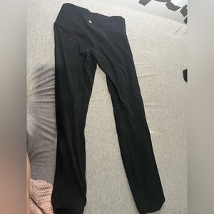 lululemon align black cropped ankle leggings